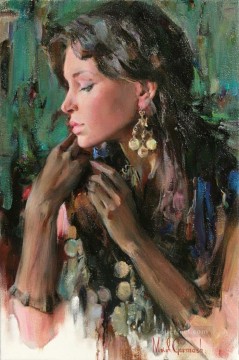 Women Painting - Pretty Girl MIG 09 Impressionist